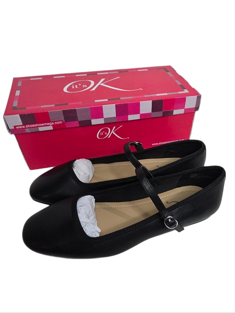 Black "Mary Jane" Flats - Picture 4 of 9